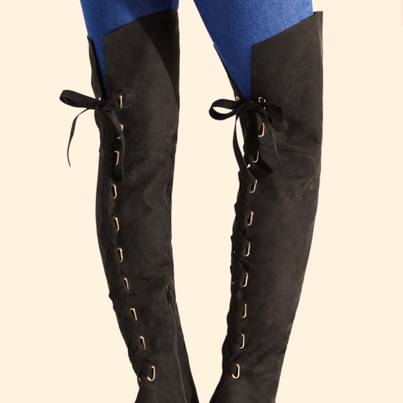 Shoe Dazzle Over-the-Knee Boot - Picture 3 of 6